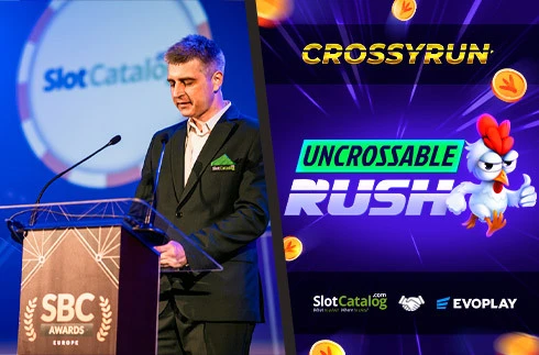 Uncrossable Rush on stage at SBC Summit Europe 2025