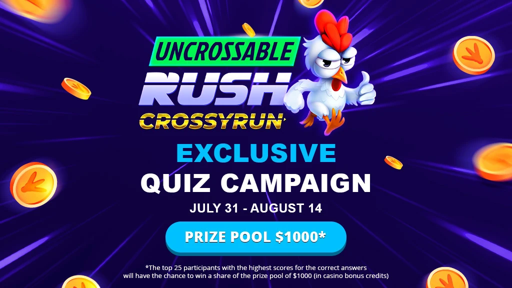 Unrossable Rush Quiz Starts
